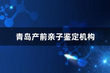 青岛产前亲子鉴定机构